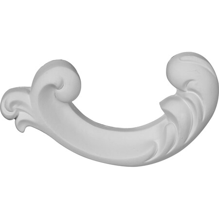 Ekena Millwork 5 1/4"W x 2 1/2"H x 7/8"P Maria Swag Onlay, Right ONL05X02X00MA-R
